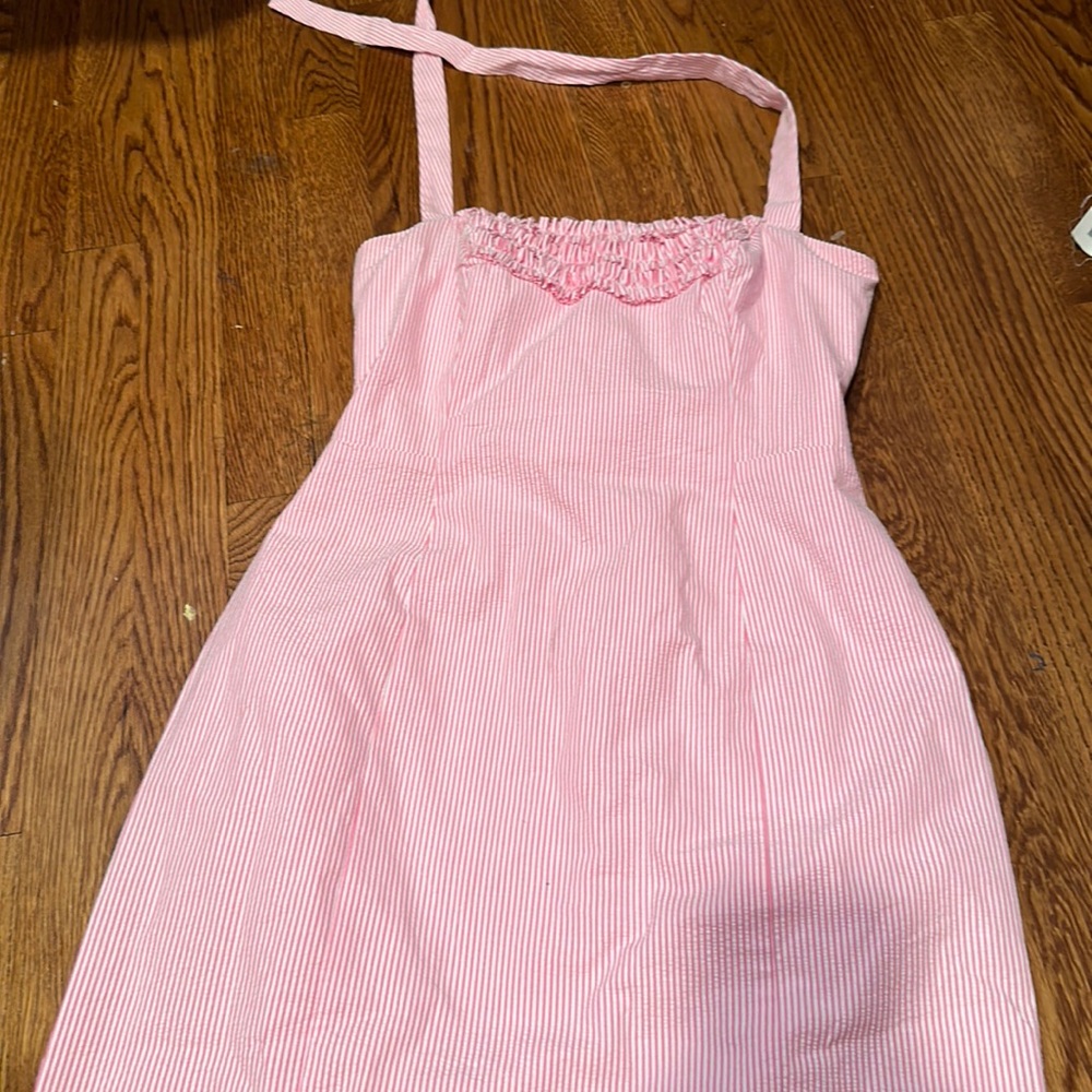 Pink and white lilly pulitzer dress